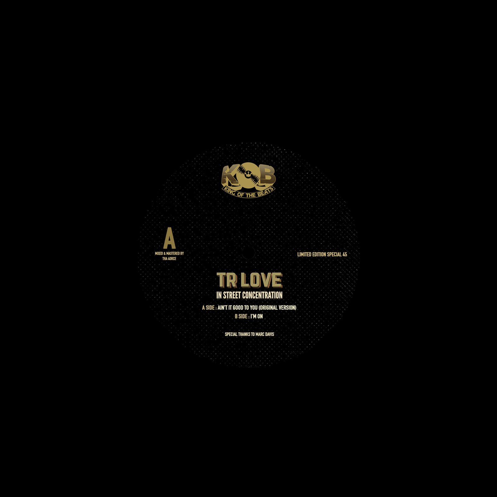 TR LOVE - IN STREET CONCENTRATION LIMITED EDITION SPECIAL LP